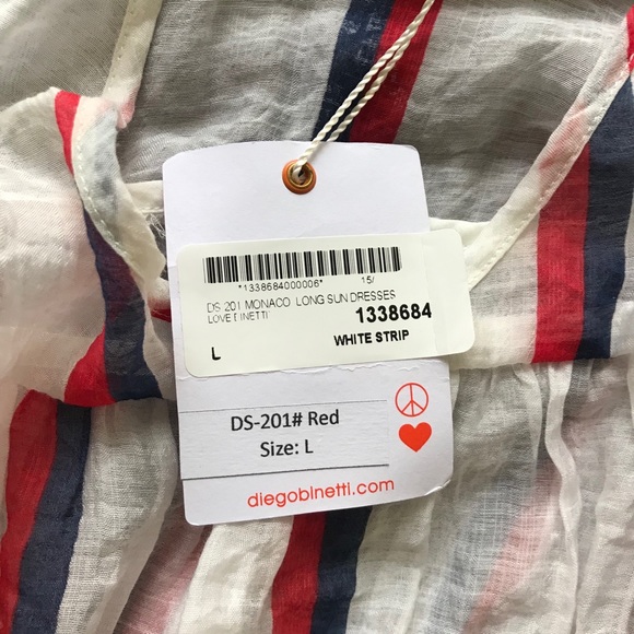 Monaco striped cotton-voile dress - Picture 6 of 6